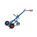 Barrel Trolley 250 kg with 1 Support-Castor Pneumatic Tires 735 x 1445 x 870 mm