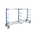 Cantilever Trolley Single-Sided with 3 Posts