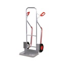 Aluminum Sack Truck 200 kg with Large Shovel Sliding Skids Solid Rubber Tires 605 x 660 x 1305 mm