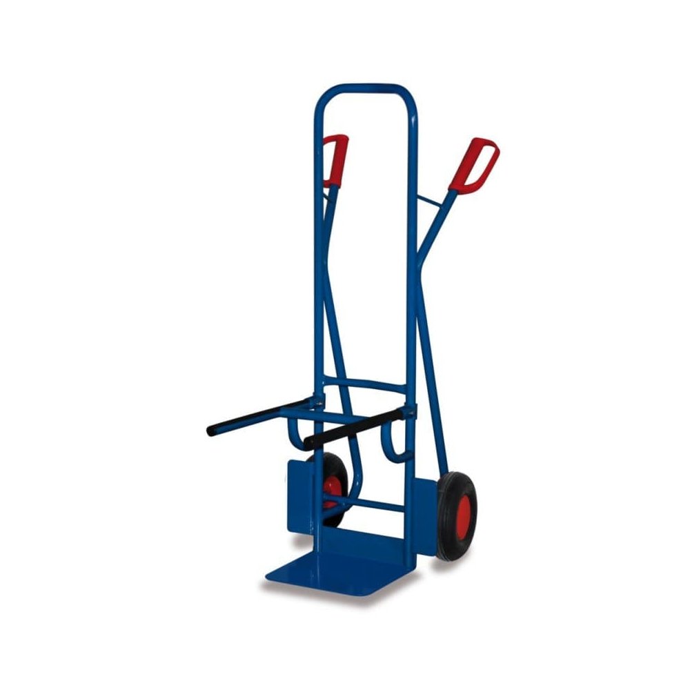 Chair Cart - Steel Tube 250 kg with Pneumatic Tires 570 x 795 x 1305 mm