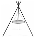 Swing Grill "TIPI" 210 cm + Grill Grate 60 cm Stainless Steel