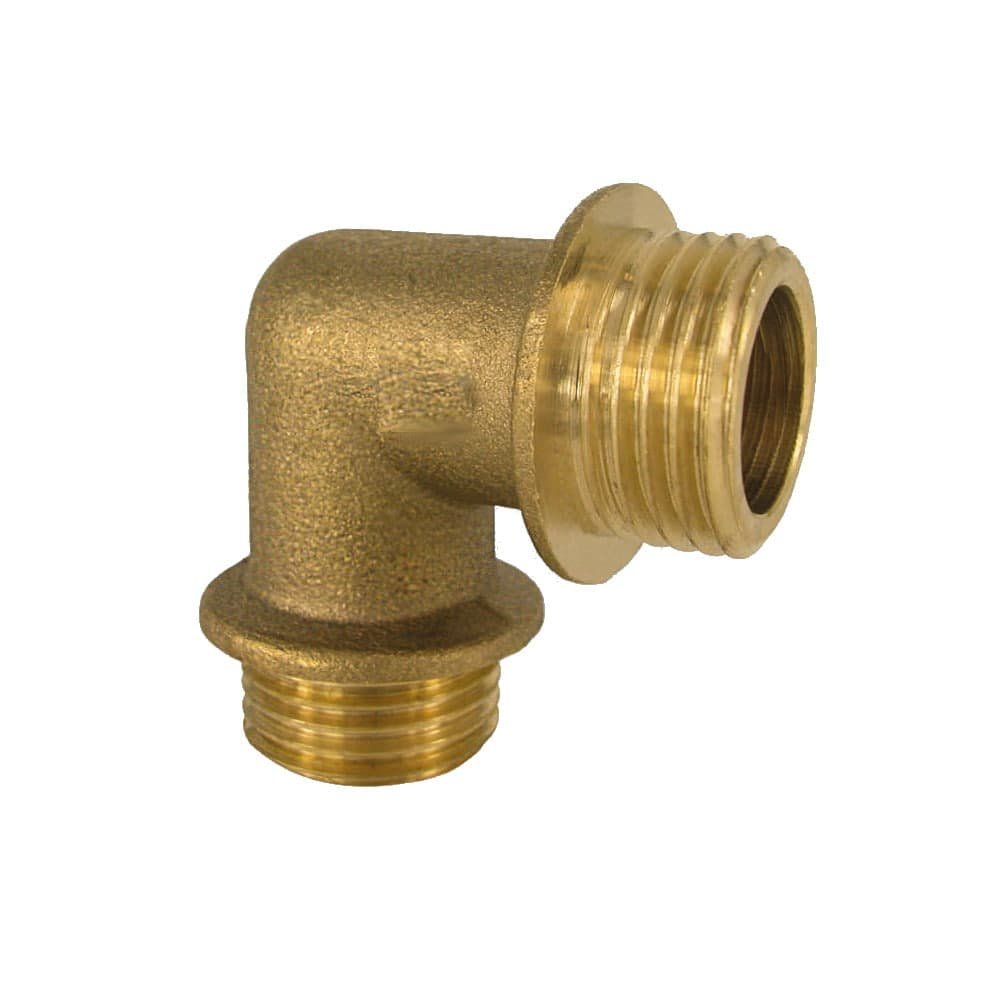 Threaded Fitting Brass Elbow 90° 1" Male x 1" Male