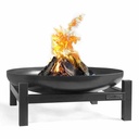 Fire Bowl "PANAMA" 80 cm - made of natural steel