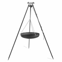 Wok on Tripod from Natural Steel 180 cm - 70 cm Diameter