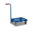 Handle roller with steel tube loading area