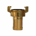 Brass Coupling with Rotating Socket 1" Inch