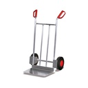 Aluminum Hand Truck 200 kg with Large Shovel Solid Rubber Tires 690 x 600 x 1110 mm