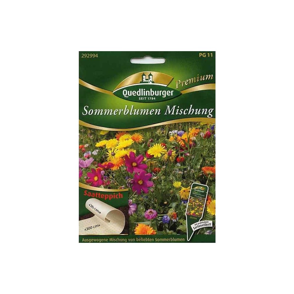 Seed Carpet Summer Flower Mix