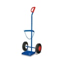 Steel bottle cart for 1 steel bottle 11 kg propane (L)