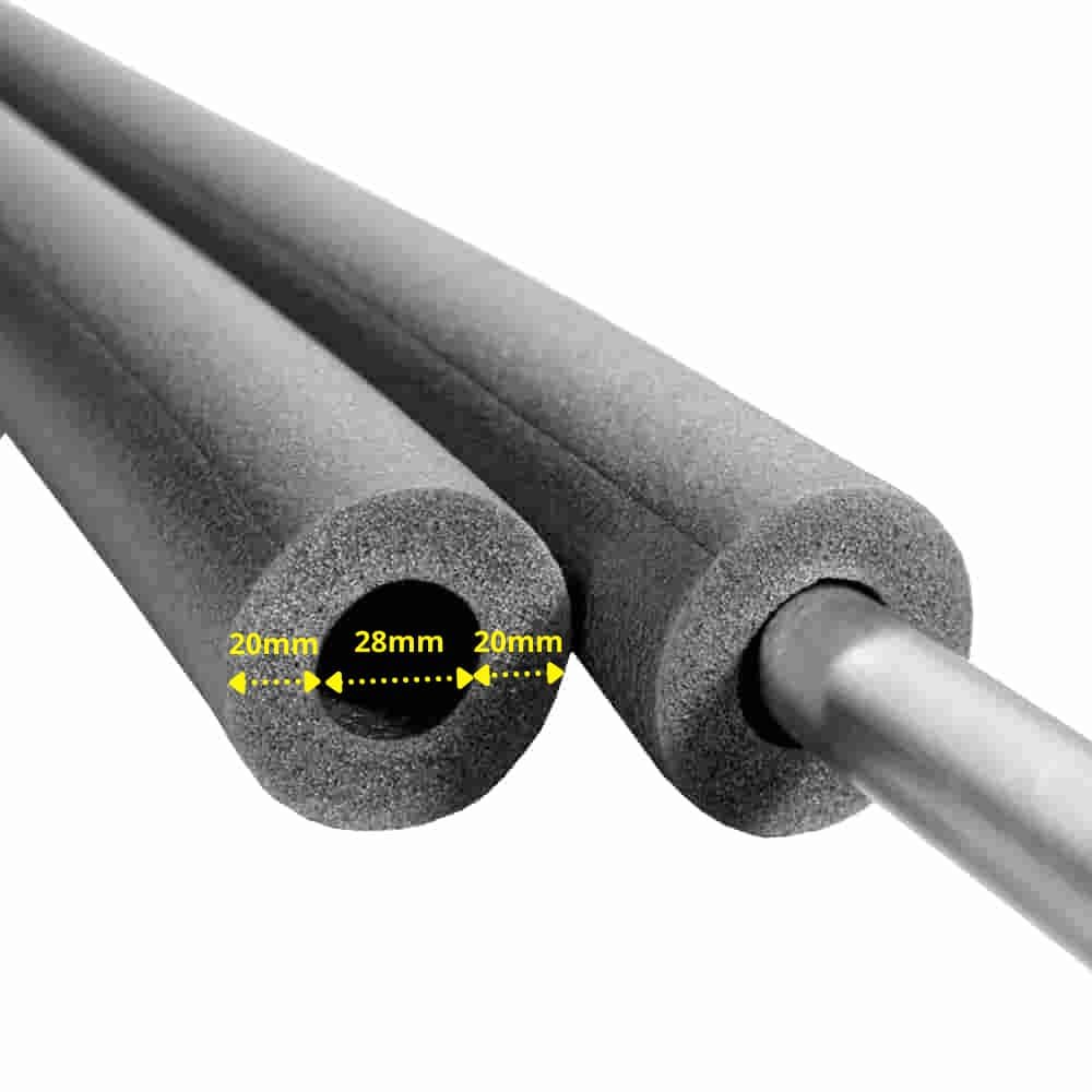 CLIMAFLEX® 2m Insulation Hose Ø 28 mm x 20 mm Insulation 50% Cu GEG