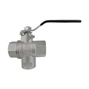 3-Way Ball Valve 1/2"