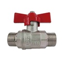 Wing Handle Ball Valve AGxAG 1"