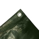 280 g/m² green 4 x 7 (28m²) Tarpaulin