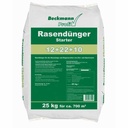 25kg Lawn Fertilizer Starter 12+22+10 Beckmann for approx. 700m²