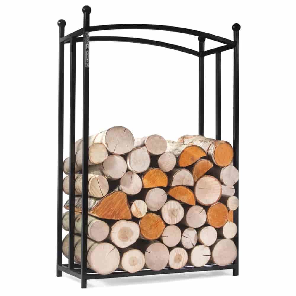 Firewood Rack "BERRY" - made of natural steel