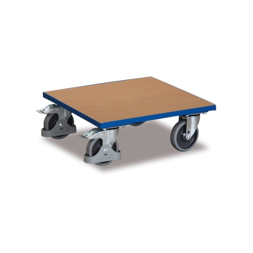 Crate Trolley with Wooden Loading Surface