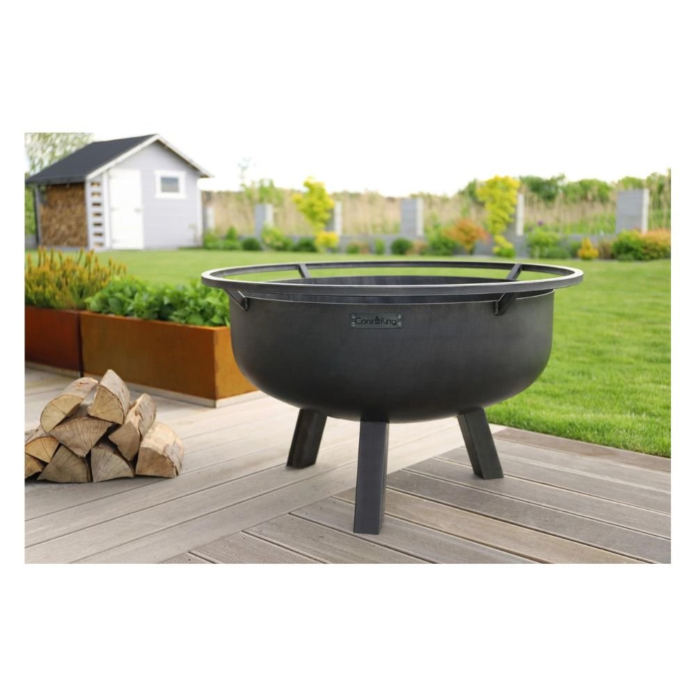 Fire Bowl XXL "PORTO" 80 cm - made of natural steel