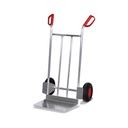 Aluminum Hand Truck 200 kg with Large Shovel Pneumatic Tires 690 x 600 x 1110 mm