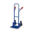 Stair Truck 200 kg with large blade thermoplastic rubber 620 x 675 x 1310 mm