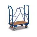 Folding Handle Cart with 2 Handles 150 kg + EasySTOP