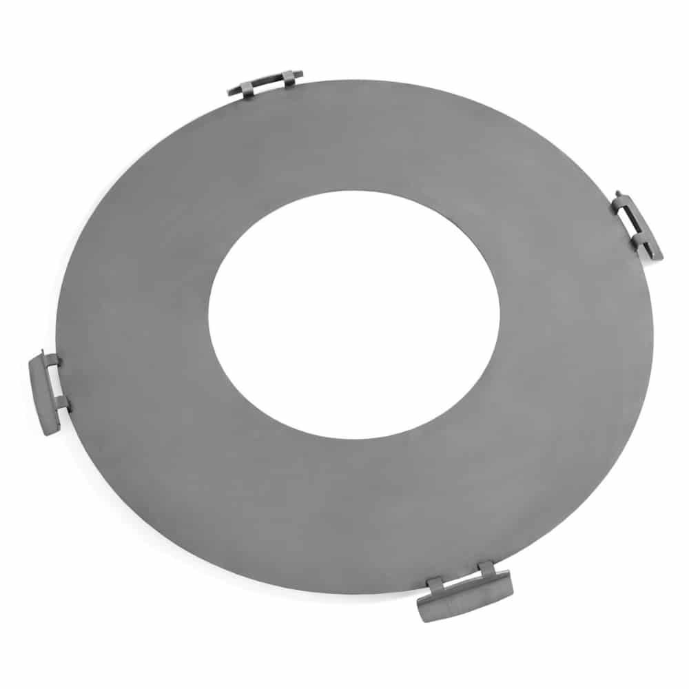 Stainless Steel Grill Plate for Fire Bowl 78 cm with Four Handles