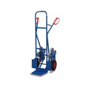 Hand Truck Steel Tube 200 kg with 2 Five-Armed Radial Stars Pneumatic Tires 610 x 705 x 1310 mm