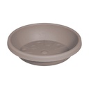 Plant Pot Saucer CYLINDRO approx. Ø 25 cm - taupe