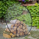 Grill grate made of natural steel 50 cm