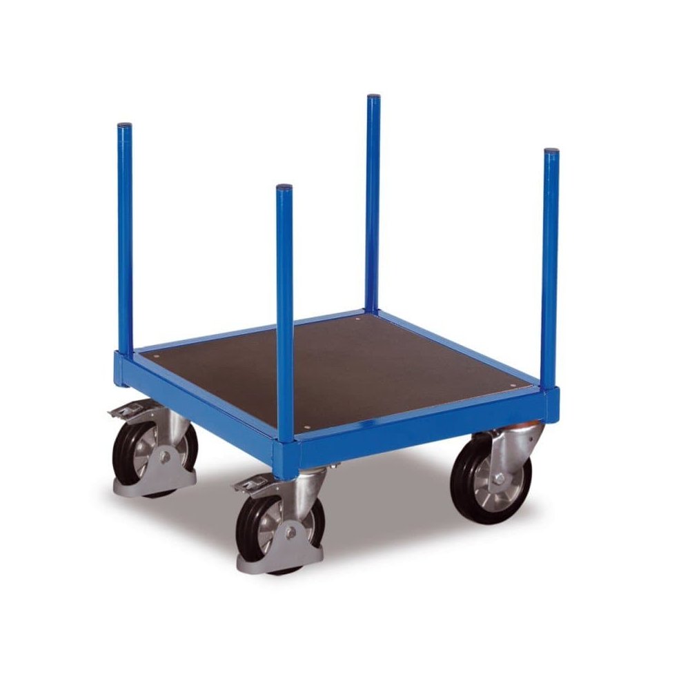 Long Material Cart (1 piece) with waterproof platform and 4 stakes