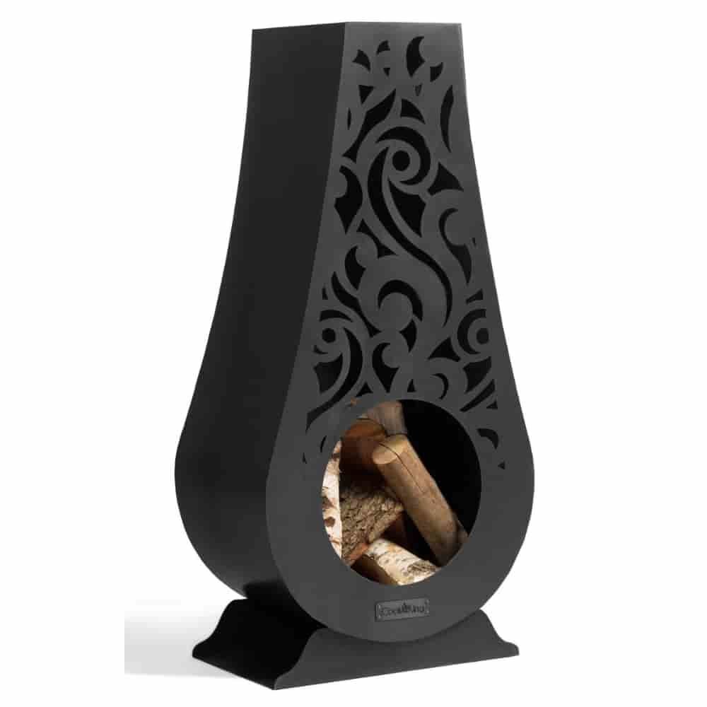 Garden Fireplace "HAWANA" - made of Natural Steel