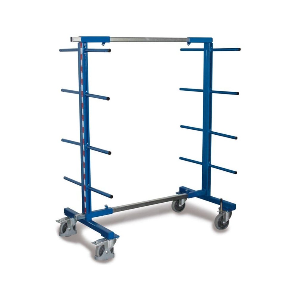 Double-Sided Cantilever Cart with 2 Posts