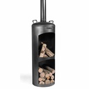 Garden Fireplace "FARO" - made of Natural Steel