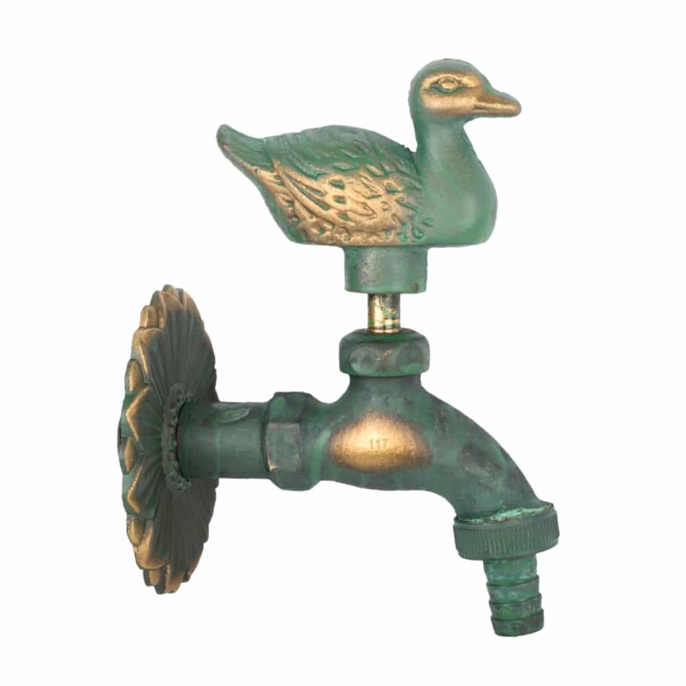 Nostalgia Spout Valve Duck Patinated 1/2"