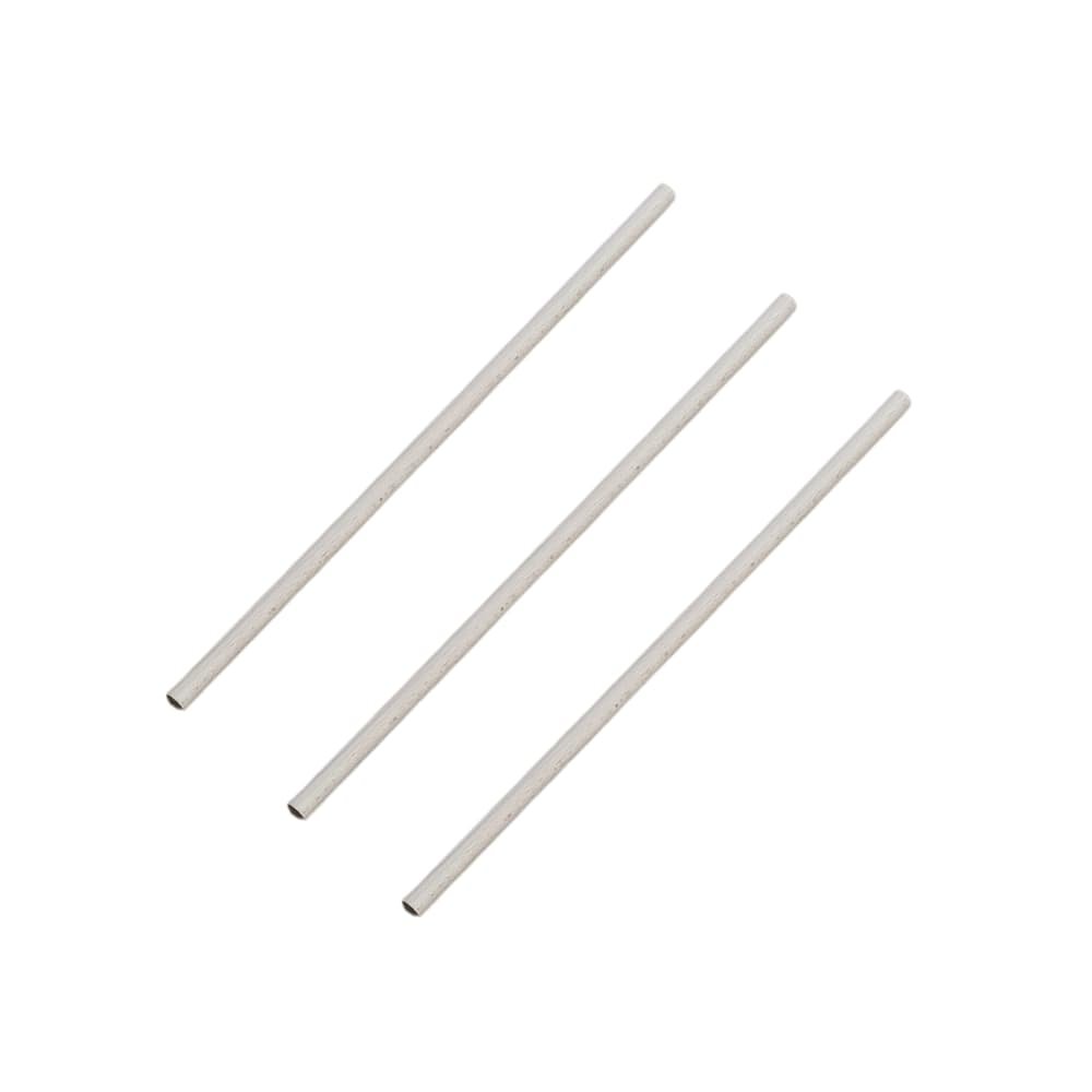 3-piece Set of Round Rods Ø 12mm, Raw Untreated Beech