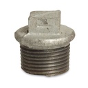 Threaded Fitting Malleable Iron Plug 3/8" Male