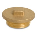 Threaded Fitting Brass Plug 1 1/4" M