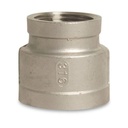 Threaded Fitting Stainless Steel Reducing Coupling 1/2" F x 3/8" F