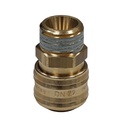 Compressed Air Coupling Socket 1/2" External Thread