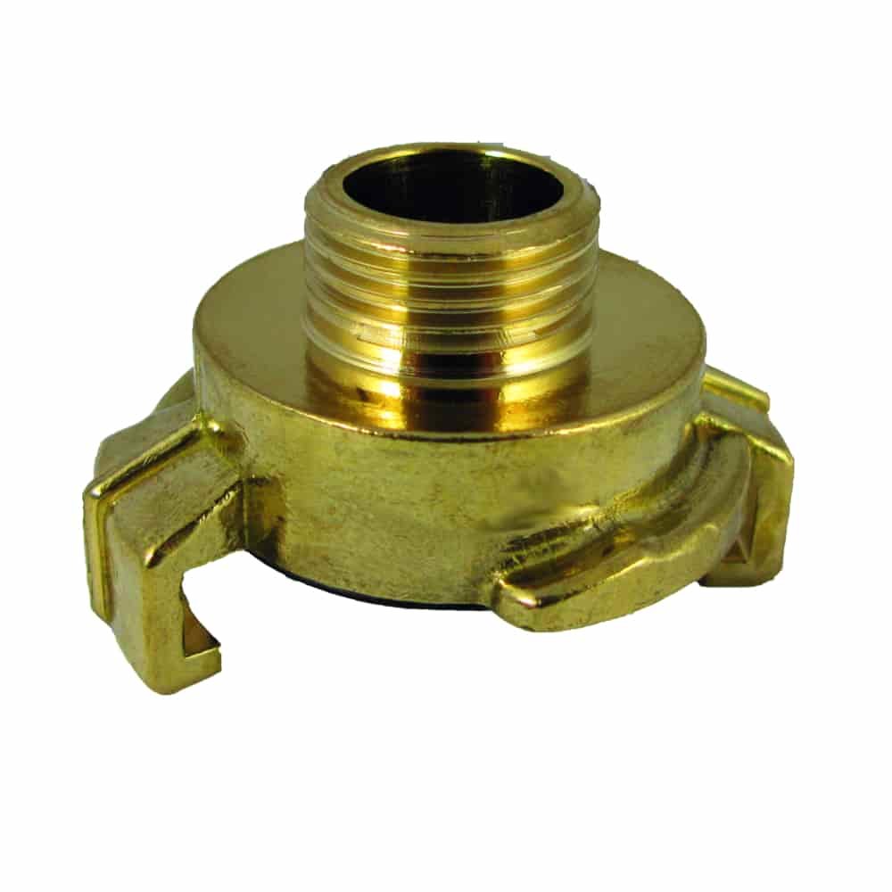 Brass Threaded Piece with Male Thread 1/2" Inch