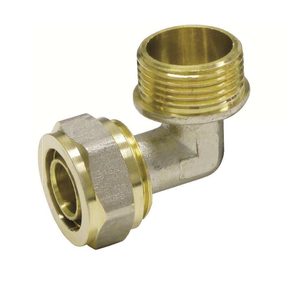 Screw Fitting Angle 26 x 3 - 3/4" Male Thread