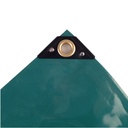 green 650 g/m² PVC 3 x 5m (15m²) Tarpaulin