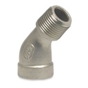 Threaded Fitting Stainless Steel Elbow 45° 2" Female x 2" Male