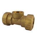 Brass PE Pipe Fitting T-Piece IG 25x 3/4" x25