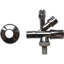 Combi - Angle Valve Comfort Handle 1/2"x10 mm x3/4"