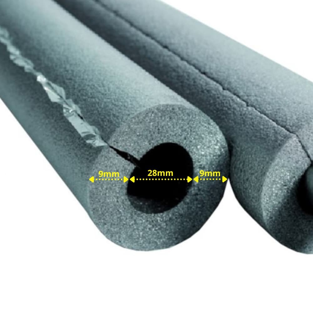 CLIMAFLEX® XT 2m Insulation Hose Ø 28 mm x 9 mm Insulation Self-Adhesive