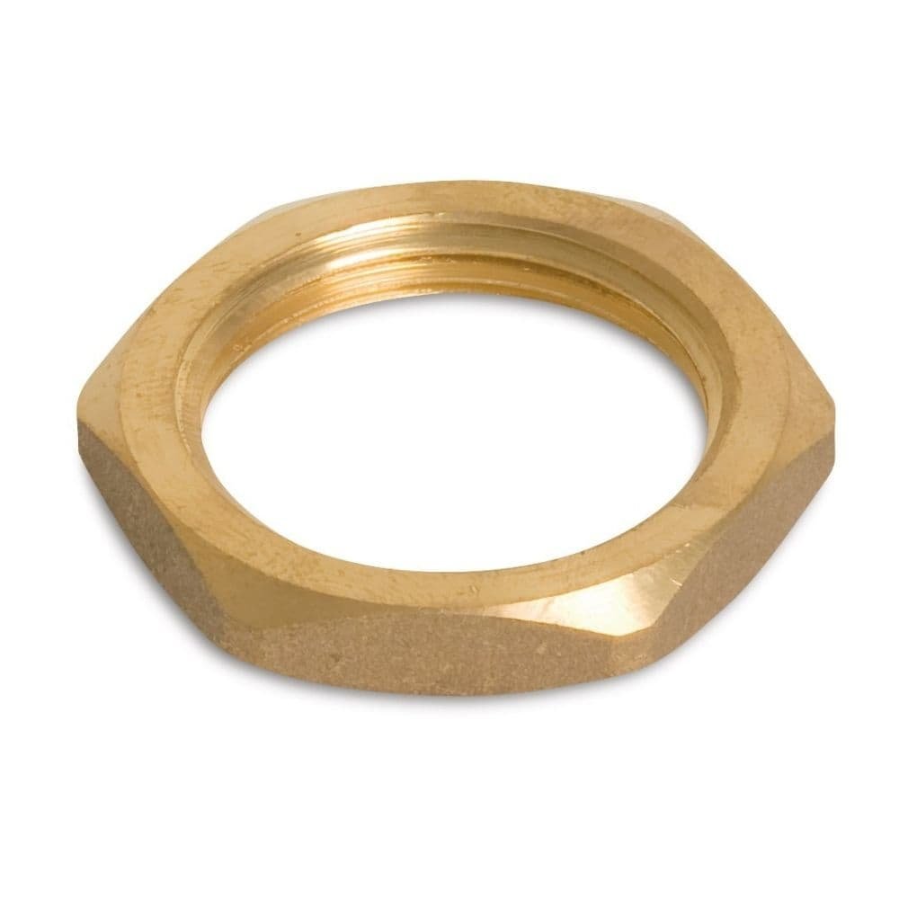 Threaded Fitting Brass Locknut 1 1/4" IG