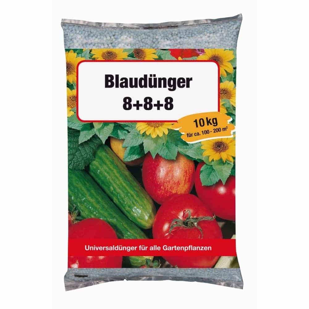 Blue Fertilizer 8+8+8 NPK 10 kg Fertilizer approx. 100-200m²