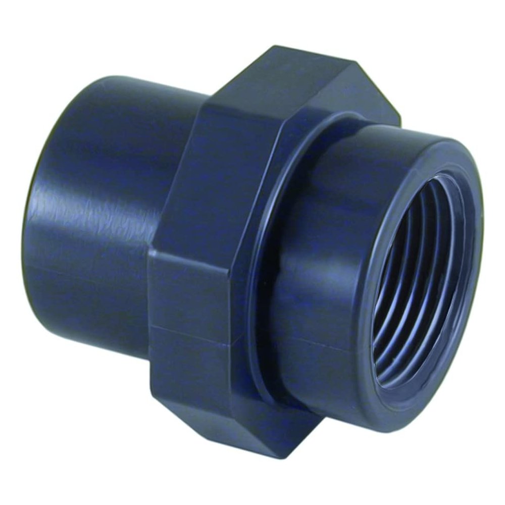 PVC-U Transition Socket x Female Thread 63-50mm x 2" PN10