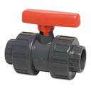 PVC-U Ball Valve Socket 50 mm PN16