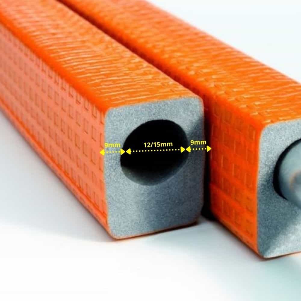 EXZENTROFLEX® Compact 2m Ø 12/15 mm 9 mm Insulation